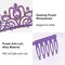 Purple Birthday Sash & Queen Crown Kit, Purple Birthday Decorations, Purple Crown, Purple Tiara, Purple Crowns for Women Girls, Purple Birthday Crown Tiara, Birthday Crown and Sash, Purple